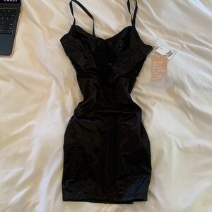 Tiger mist black, mini dress